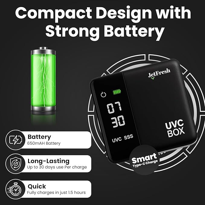 UV Toothbrush Sanitizer Holder &amp Cleaner with LED Clock Display &amp Hot Air Drying ? Wall-Mounted UV Tooth Brush Holder for Bathroom Decor Travel Use Rechargeable Portable Design Fits All Bru