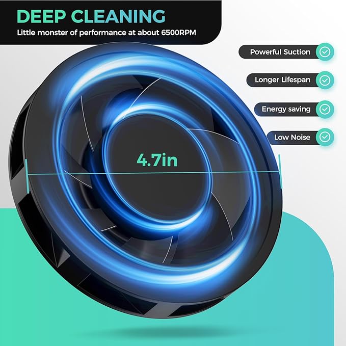 Nail Dust Collector 1600PA Professional Nail Vacuum Dust Collector Fan with Filter Papers (30 Pcs) for Acrylic Nail Polishing &amp Manicure at Nail Salon &amp Home - White