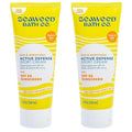 Seaweed Bath Co. draft Defense SPF 50 Sport Broad Spectrum Hybrid Sunscreen Cream 3.4 Ounce (Pack of 2) Sustainably Harvested Seaweed Aloe Watermelon