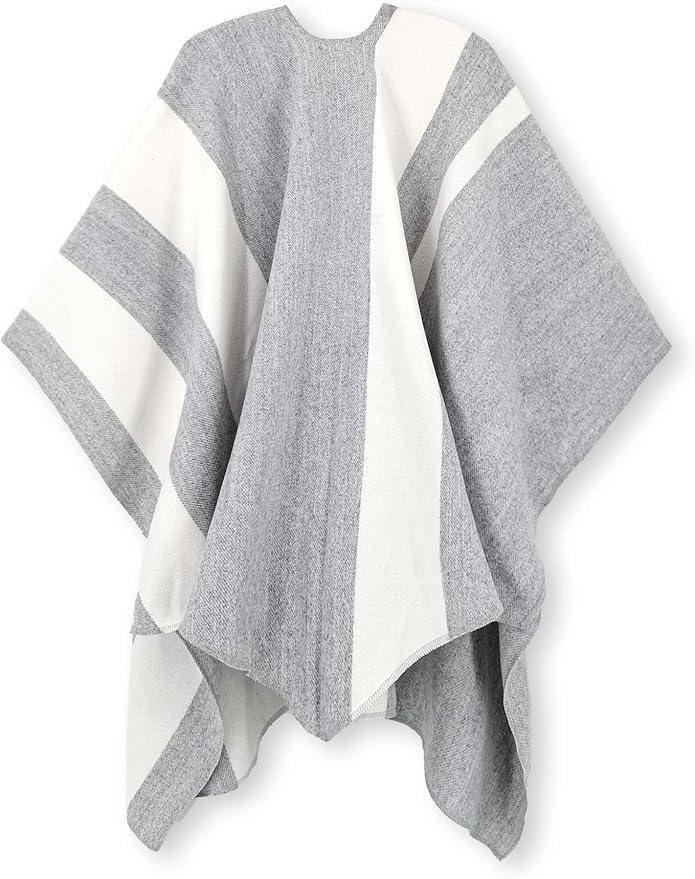 Moss Rose Women's Shawl Wrap Poncho Ruana Cape Open Front Cardigan Shawls for Fall Winter