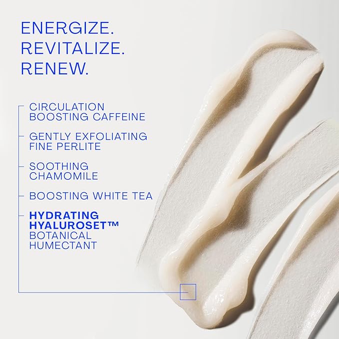 The Outset Exfoliating Caffeine Micro Polish - Gentle Fragrance Free Physical Face Scrub for Everyday - Awakening Smoothing - Clean Vegan Gluten Free - All Skin Types Sensitive Skin - 3.3 fl oz