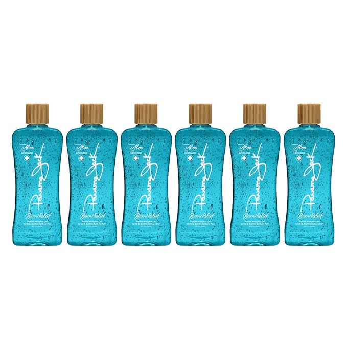 Panama Jack Burn Relief Gel - After Sun Topical Analgesic Cools &amp Soothes Sunburns Insect Bites Cuts &amp Scrapes Contains Aloe and Menthol 8 FL OZ