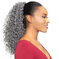 Foxy Silver (Ds19) - Synthetic Ponytail in PLAT