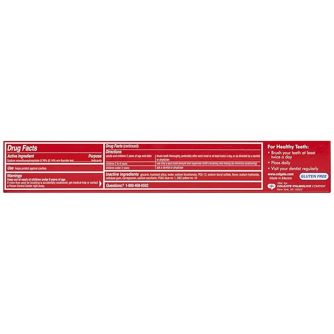 Colgate Sparkling White Whitening Toothpaste Mint - 6 ounce (6 Pack)