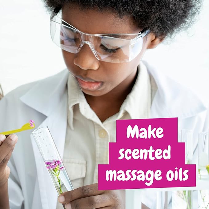 Science4you Super Perfume Making Kit for Kids 8+ Years Old - Make Your Own Perfumes for Girls + 13 DIY Crafts for Kids Toys Games and Gifts for Girls Age 8 9 10 11 12+
