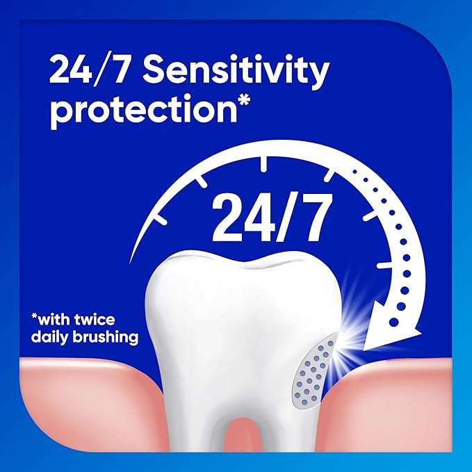 Sensodyne Extra Whitening Sensitive Teeth and Cavity Prevention Whitening Toothpaste Amazon Exclusive Cool Mint Amazon Exclusive- 4 Ounces (Pack of 4)