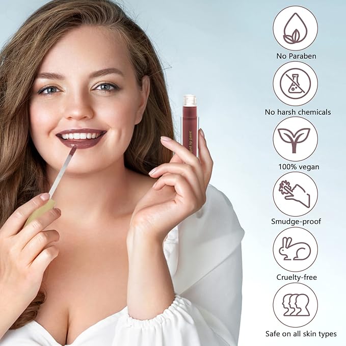 Mellow Cosmetics - Liquid Lip Paint - Budapest