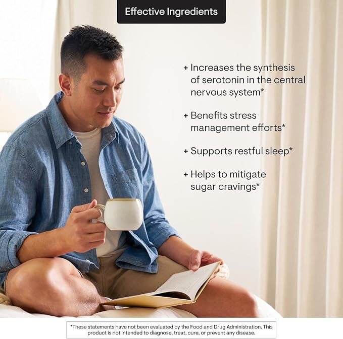 THORNE - 5-Hydroxytryptophan (5-HTP) - Serotonin Support for Sleep and Stress Management* - 90 Capsules