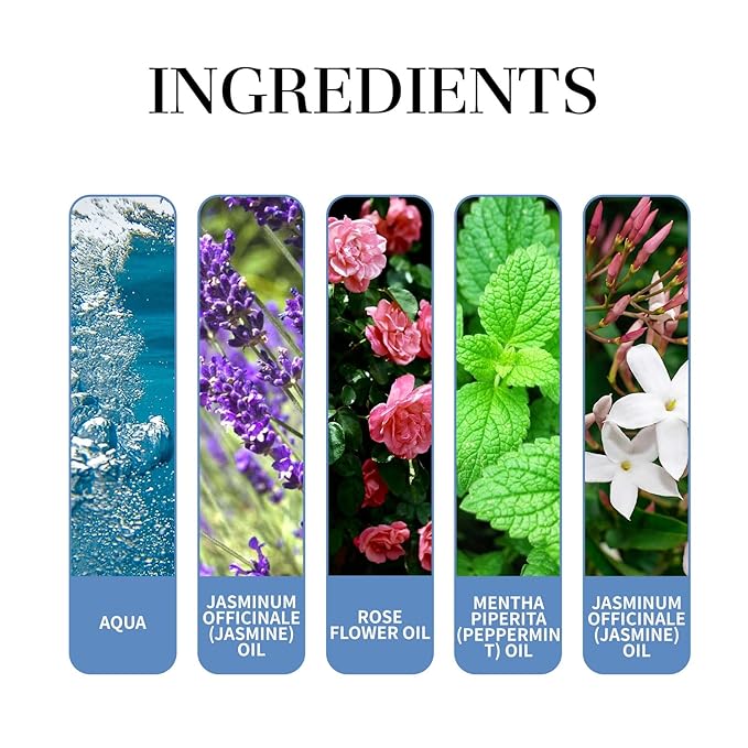 Natural Fresh Niche Perfume For Date Atmosphere - Long-Lasting Light Scent For Wrist &amp Ear Behind(2PCS)