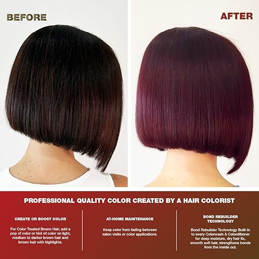 Celeb Luxury Color Depositing Conditioner - Color Refresher with Bondfix Bond Rebuilder Viral and Gem Lites Pairs with Colorwash