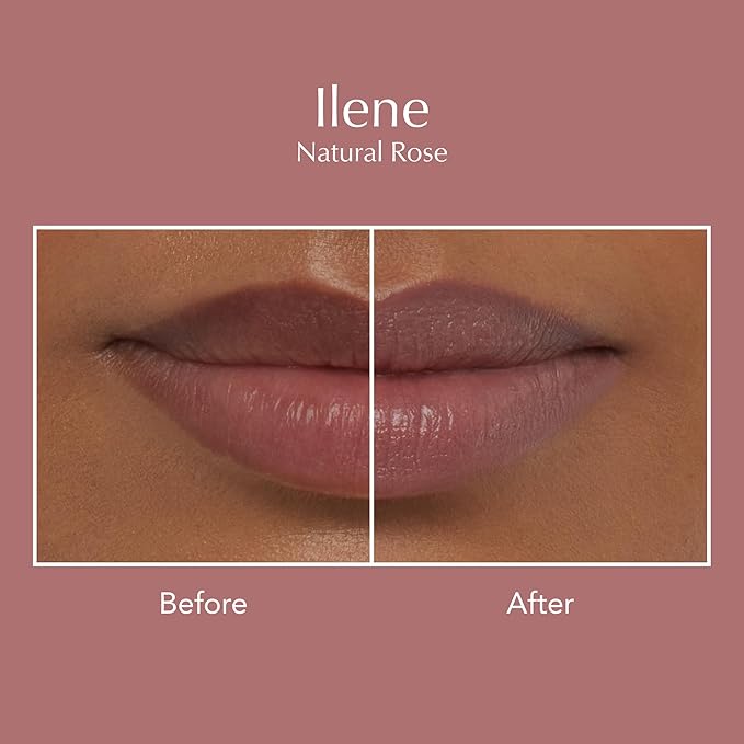 Thrive Causemetics Impact-FULL Smoothing Lipstick Moisturizing Lip Makeup Essential with Health & Beauty > Health Care > Vitamins & Supplements > Vitamins > Vitamin E Lightweight Creamy Lipstick for Women Long Lasting Vegan Shade Ilene (Natural Rose)