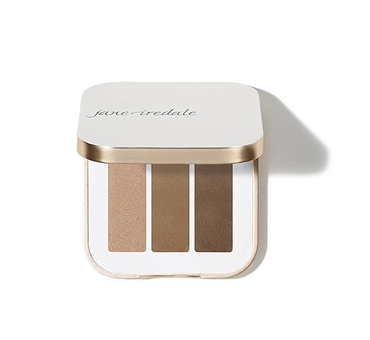 jane iredale PurePressed Eye Shadow Triple Highly Pigmented Mineral Based Eye Color Long Lasting &amp Crease Resistant Formula Safe for Sensitive Eyes