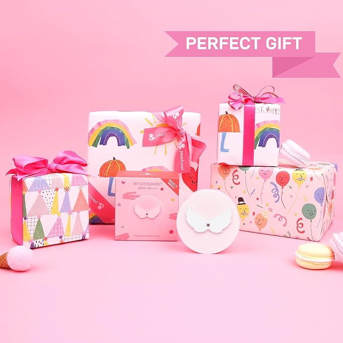 peach and Baby Kids Mineral Sun Cushion SPF50+ PA++++ (Pink Ribbon)