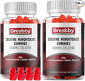 Creatine Monohydrate Gummies - 5g Creatine Monohydrate with L-Taurine B12 Mixed Berry Flavor 120 Count