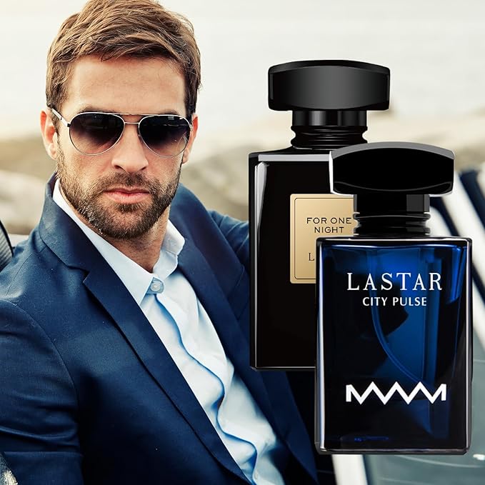 LASTAR Travel Size Perfume for Women and Men Eau De Toilette and Eau de Parfum Fragrances - 55 ml*2 Perfect for Parties Valentine's Day Christmas Thanksgiving Halloween