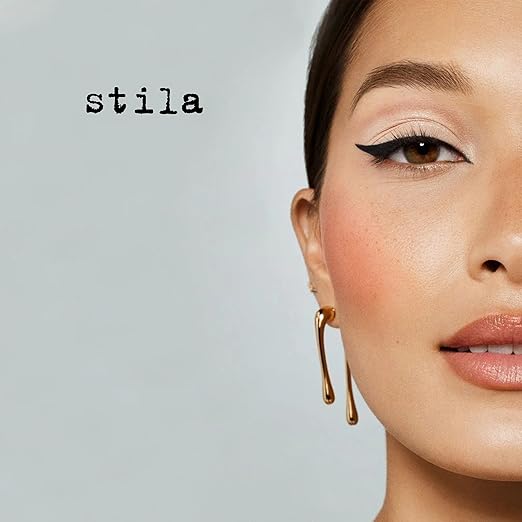 stila Waterproof Liquid Eye Liner Stay All Day Makeup with Fine Brush Tip Lasting Satin Finish Smudge-Proof &amp Transfer-Resistant