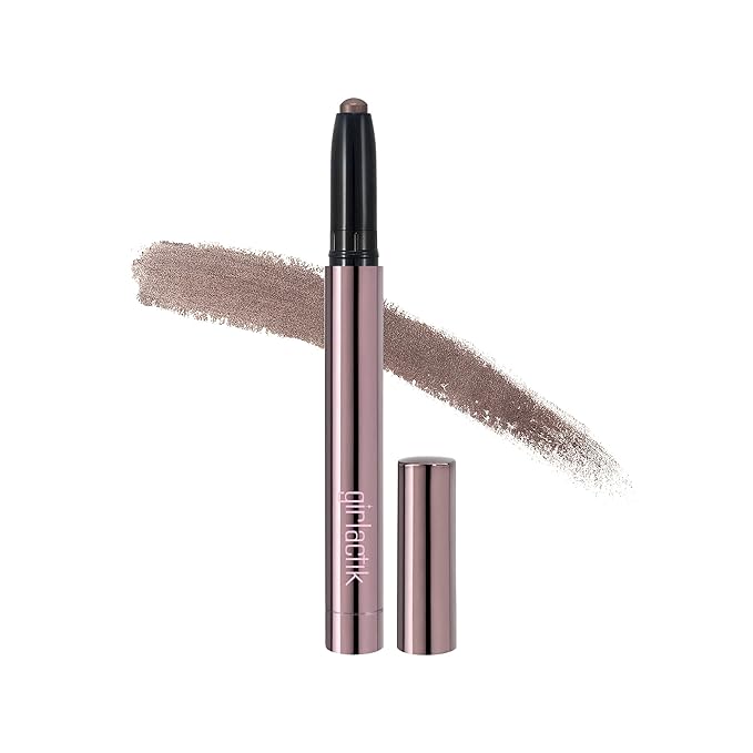 Girlactik Creamy Eyeshadow Stick- Long Lasting and Water-Resistant Shimmering and Matte Colors Eye Shadow Stick Makeup Built-in sharpener - 2 g / .07 oz (Stone)