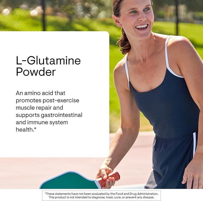 THORNE - L-Glutamine Powder - Glutamine Powder for GI Health and Immune Function* - 17.8 Oz
