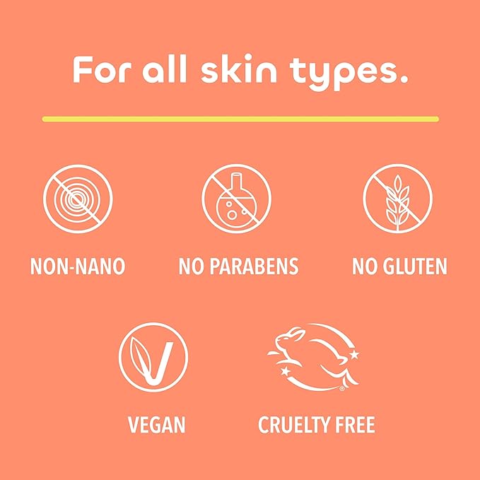 Seaweed Bath Co. Hydrate &amp Protect Dewy Skin Face Lotion SPF 30 Broad Spectrum Zinc Oxide Facial Sunscreen 2 Ounce Sustainably Harvested Seaweed Hyaluronic Acid Squalane