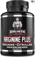 Dr. Emil's ARGININE Plus - L Arginine + L Citrulline - 2500 MG High Dose NO Booster Tablets - Nitric Oxide Supplement for Vascularity and Heart Health (Arginine AAKG and Citrulline Malate 2:1)