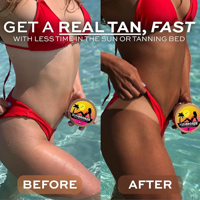 Original Sun Bronze Ultra Tanning Butter - Juicy Watermelon Use in the sun outdoor or tanning bed Better than tanning oil Tan faster with premium natural ingredients Safe for Sensitive Skin
