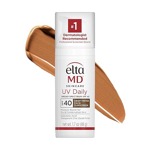 EltaMD UV Daily Face Sunscreen Moisturizer with Zinc Oxide Daily Face Moisturizer with SPF Great for Dry Combination and Normal Skin