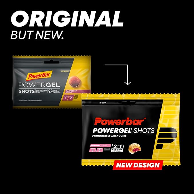 Powerbar Powergel Shots 60gr X 24 Units Raspberry