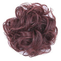 EARSHOT Hair Buns Hair Piece 1 Pack Synthetic Donut Bun Messy Bun Hair Slices Curly Wavy Headbands Women Bun Wig Synthetic Wig Hair Extensions Hair Accessories For Girls (Color : 33)