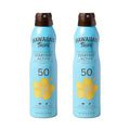 Hawaiian Tropic Everyday draft Spray Sunscreen SPF 50 | Body Sunscreen Spray SPF 50 Sunblock Oxybenzone Free 6oz each Twin Pack