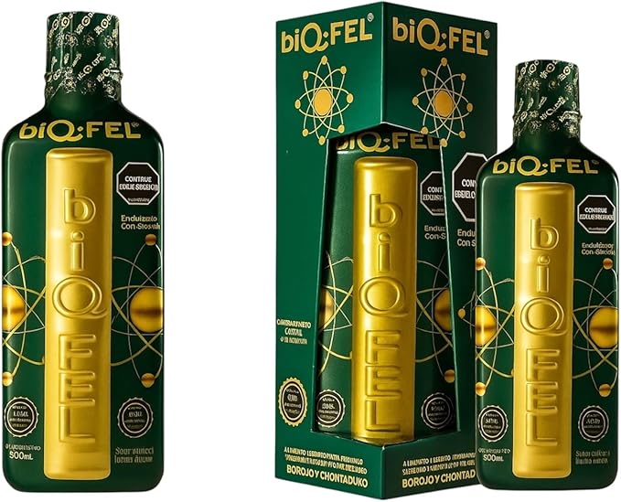 BiQFEL Daily Multivitamic for Men and Women Liquid Natural Extracts Energy Focus 500ml