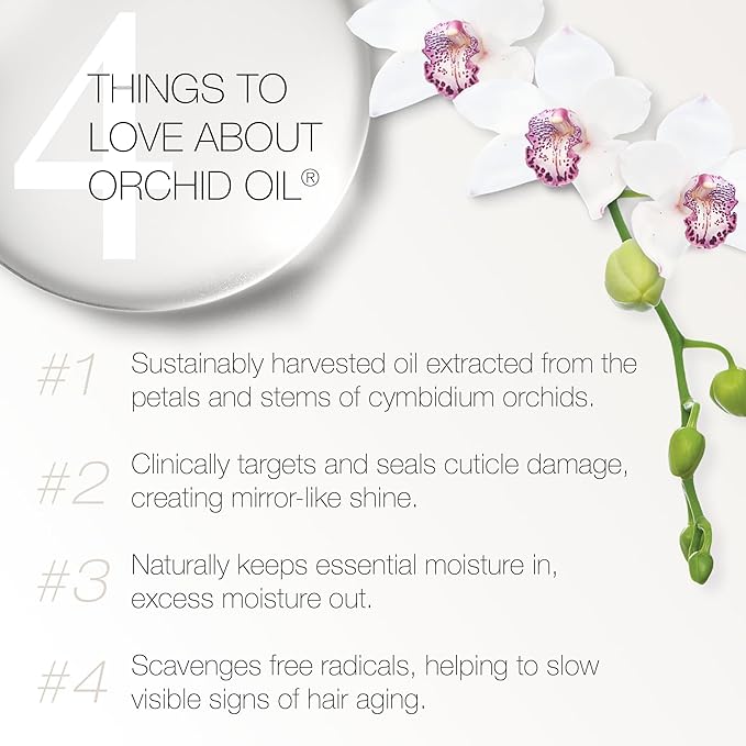 Redavid Orchid Oil Reconstructive Mask - Ultra Nourishing 15 Minute Weekly Treatment with Biofunctional Vitamin E and Coconut Oil for Curly and Damage Hair - Extreme Repair and Reconstruction