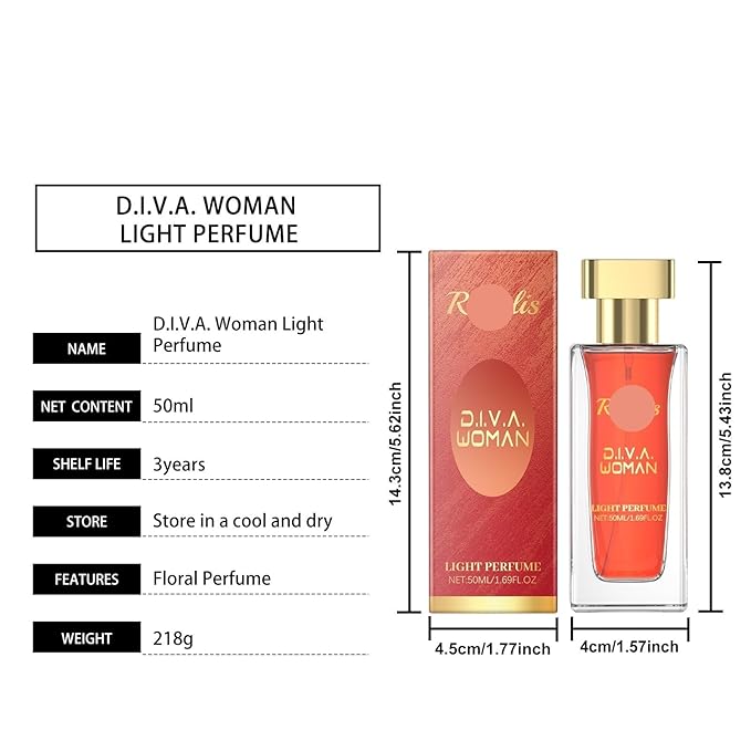 Red Jasmine Perfume - Long-Lasting Fresh &amp Delicate Fragrance(3PCS)