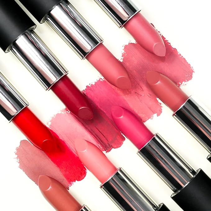 Glo Skin Beauty Lipstick in Bullseye - Classic Blue Red - Creamy Long Lasting Lip Stick 20 Shades