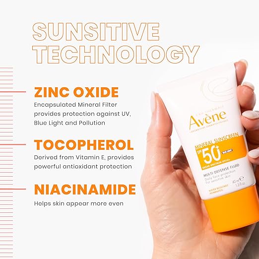 Av?ne Mineral Sunscreen Multi-Defense Fluid SPF 50