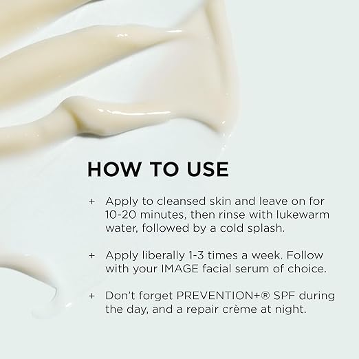 IMAGE Skincare VITAL C Hydrating Enzyme Masque Brightening Facial Mask with Vitamin C and Hyaluronic Acid 2 oz