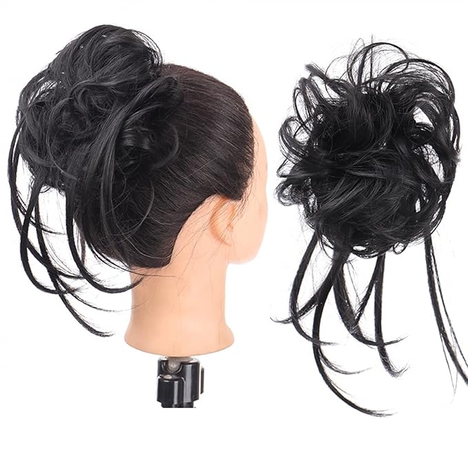 Hair Accessories Synthetic Hair Bun with Elastic Comb Messy Bun Curls Hair Bun Women Wig Hair Extensions Hair Accessories Hair Pieces For Women(SW205)