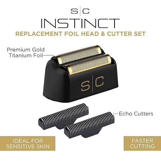 StyleCraft Replacement Instinct Shaver Foil Head and Cutter Set