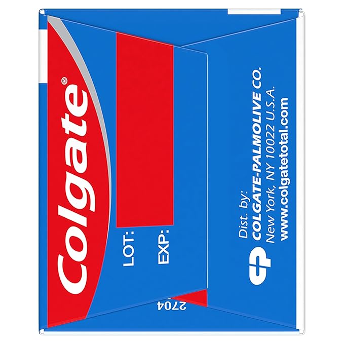 Colgate Total Teeth Whitening Toothpaste 10 Benefits Including Sensitivity Relief Whitening Mint 4.8 oz ( Pack of 4 )