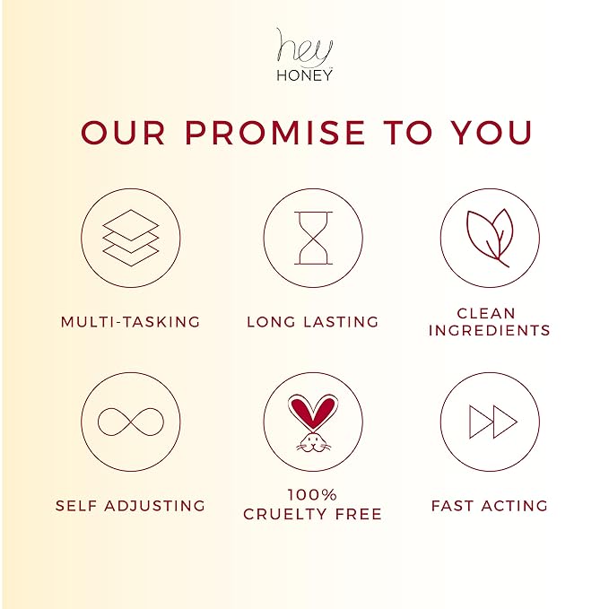 Hey Honey Good Morning Honey Silk Facial Serum | Anti-Aging Vitamin C &amp Hyaluronic Acid Serum for Radiant Skin Boosts Glow Smooths Fine Lines Strengthens Skin Barrier | 1 oz