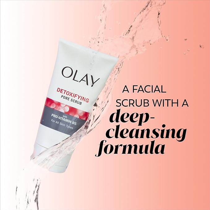 Olay Face Wash Regenerist Advanced Anti-Aging Pore Scrub Cleanser (5.0 Oz) and Micro-Sculpting Face Moisturizer Cream (1.7 Oz) Skin Care Duo Pack Total 6.7 Ounces