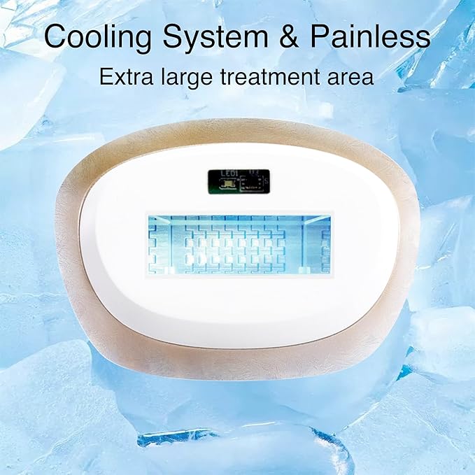 DermRays Laser Hair Removal for Women and Men V4S for Skin Tone 1-5 Permanent Reduction in Hair Regrowth The World's First FDA-cleared Home-use Wide-Angle?810nm Laser Hair Removal Device.