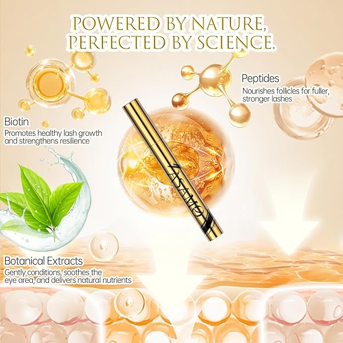 Eyelash &amp Eyebrow Growth Serum ? 15 Plant Extracts for Longer Denser &amp Fuller Lashes &amp Brows Boosts Natural Hair Developmenteyelash serumHypoallergenic Oil-Freelash growth serum (PURE