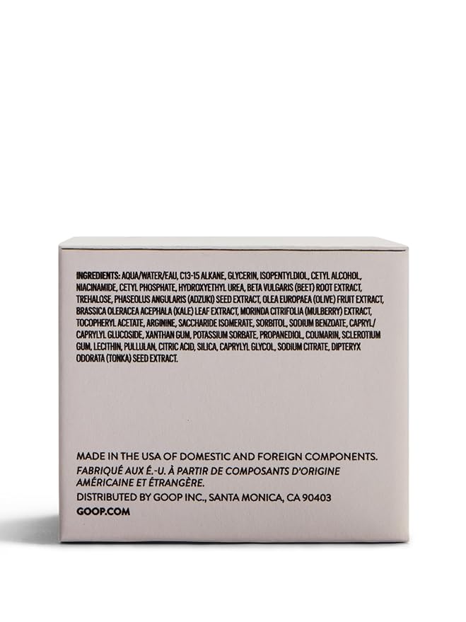 goop Beauty 72-Hour Hydrating Water Cream | Matte Moisturizer for All Skin Types | Niacinamide &amp Fermented Astragalus Root | Hydrating Face Lotion to Plump Firm &amp Reduce the Look of Pores | 1