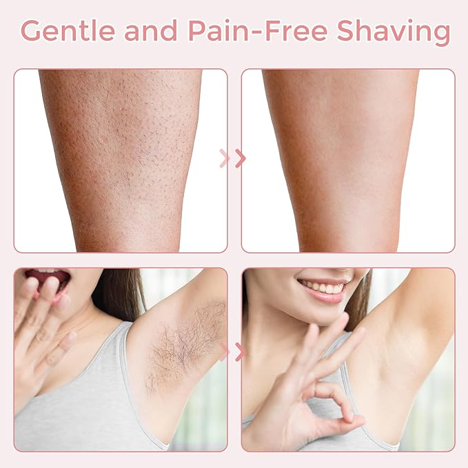 Solys Razaors for Women Wet &amp Dry Electric Waterproof Shaver The Glide Pro 3.0 Duskofficial Razor 2 in 1 Livora Silk Electric Shaver for Women Dusk Razor Painless Hair Removal