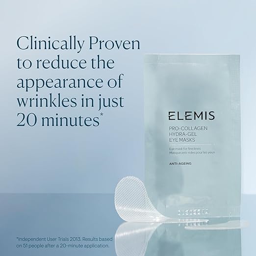 ELEMIS Pro Collagen Eye Skincare Nutrient-Rich Fine Lines and Wrinkles Eye Treatment Anti-Wrinkle Patches &amp Eye Cream Firm &amp Smooth Delicate Skin