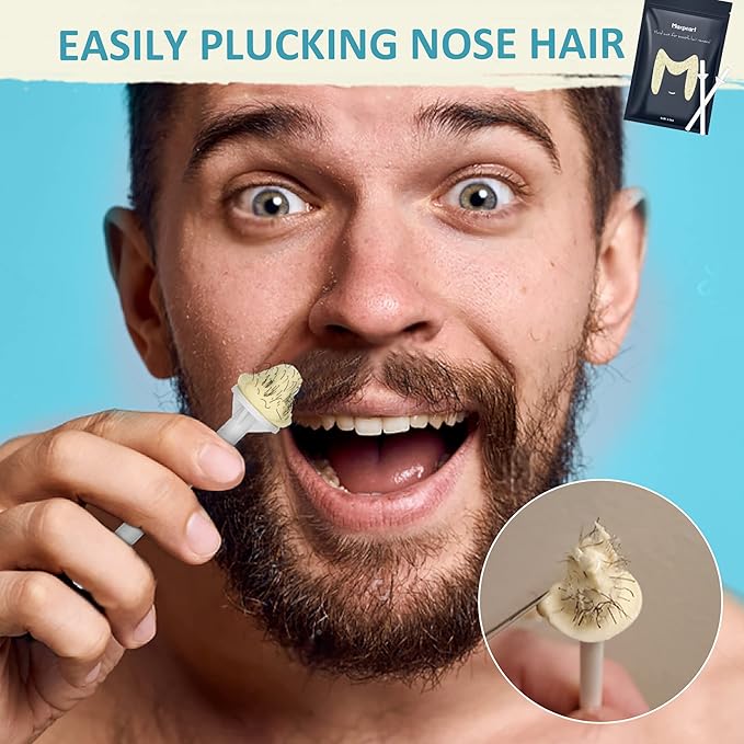 Maxpearl Digital Waxing Kit - Women Men Hard Wax Melt Warmer Kit for Hair Removal - Sensitive Skin Eyebrows Face Underarms Brazilian Bikini Legs