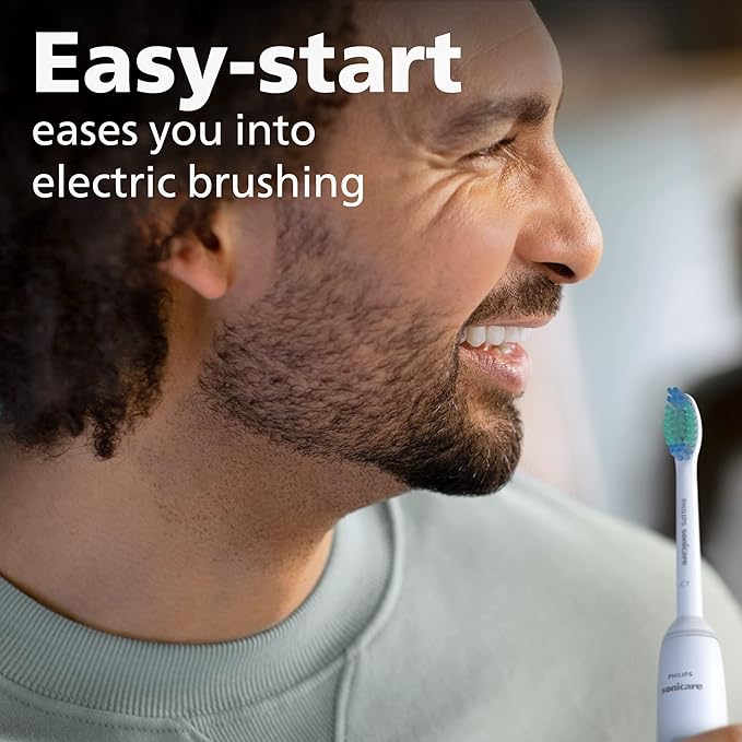 Philips Sonicare 2100 Power Toothbrush Rechargeable Electric Toothbrush White Mint HX3661/04