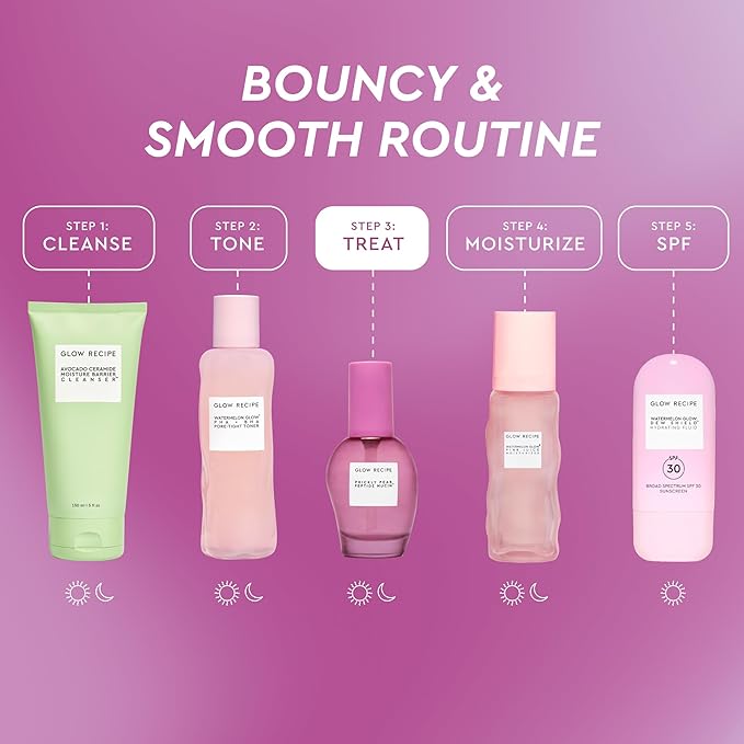 Glow Recipe Prickly Pear Peptide Mucin - Vegan Snail Mucin Face Serum to Hydrate &amp Repair Skin Barrier with Pore Refining Bio-active Peptides &amp Deep Hydration - Glass Skin Korean Skincare (4