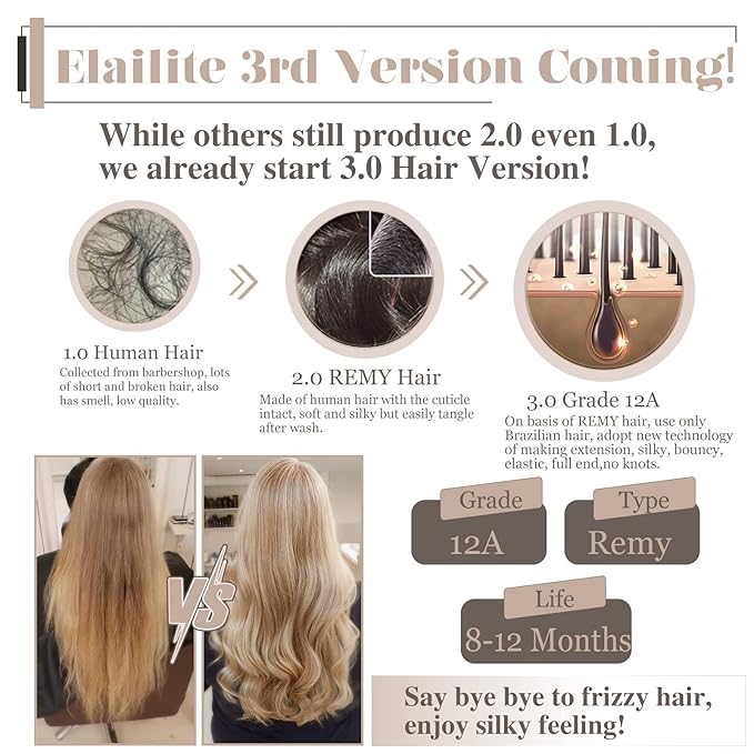 Elailite Hair Toppers for Women Real Human Hair Topper with Bangs Thinning Thin 5.1x2.8 Silk Base Clip in Remy Hairpieces 14 Inch Medium Brown