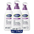 Cetaphil Pro Oil Removing Foam Wash Foaming Facial Cleanser Fragrance Free Formula Suitable for Sensitive Skin 8 Fluid Ounce (Pack of 3)
